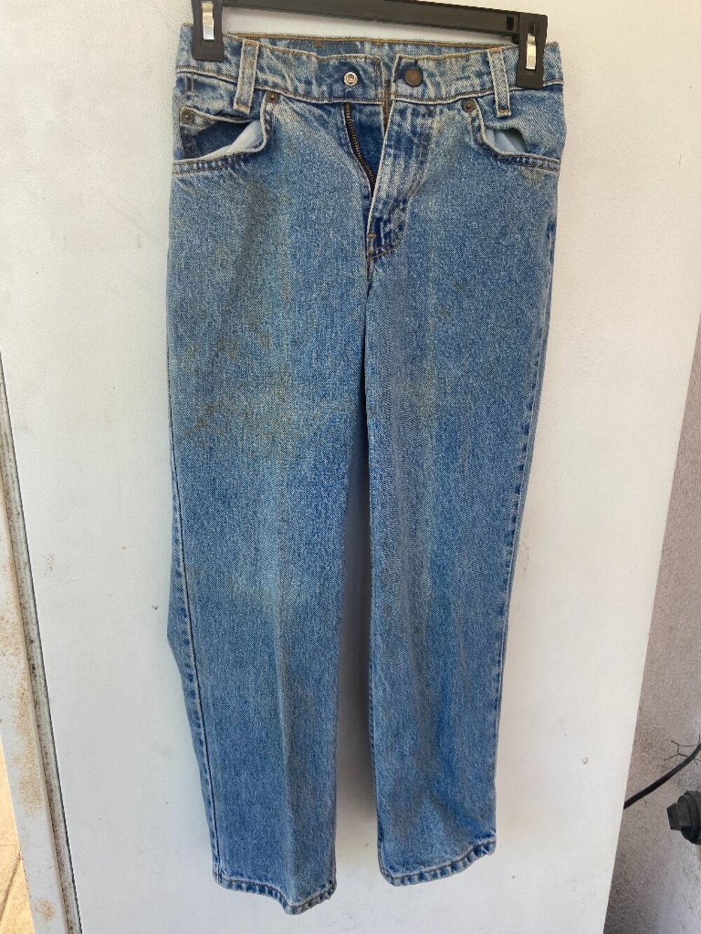 Levi's 550 men’s Relaxed Fit Straight Leg Jeans, Size 10, Denim Blue